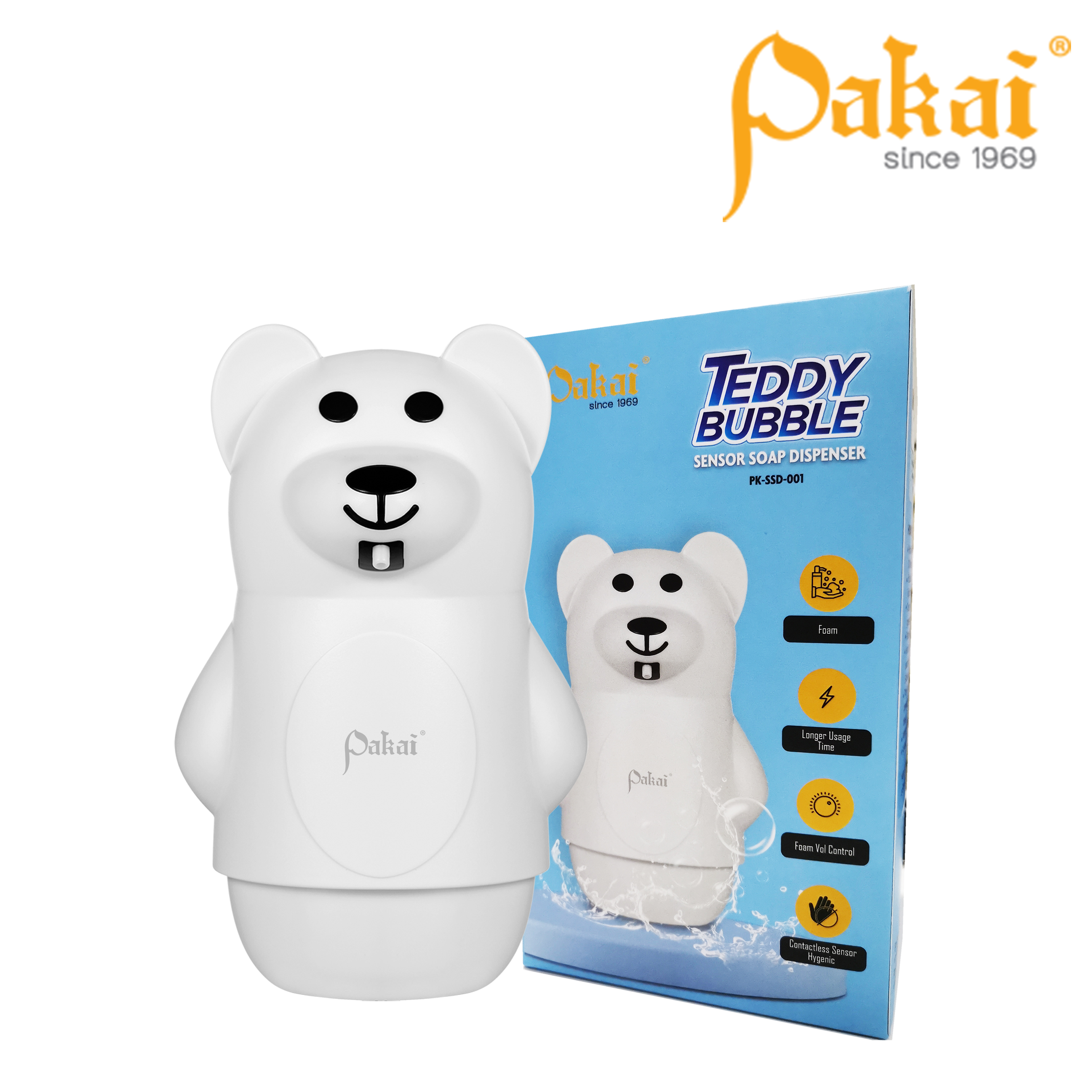 Teddy Bubble Soap Dispenser  PK-SSD-001